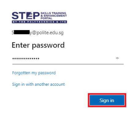 Enter your password.